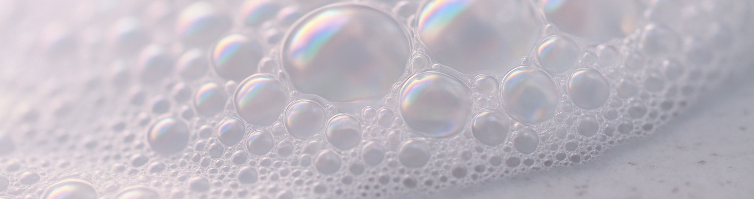 picture of soapy bubbly counter that is abstract photography
